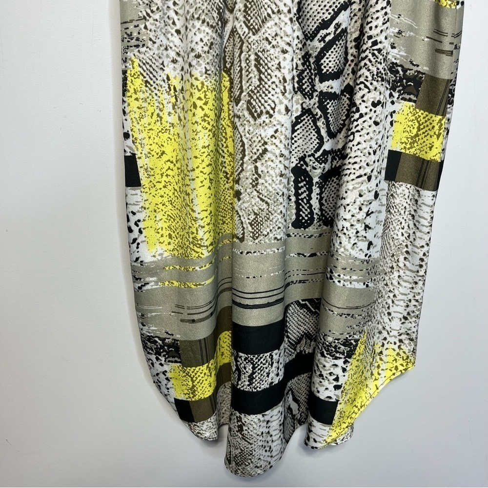 Vince Camuto Snakeskin Spaghetti Strap Midi Summer Dress, size XS - Picture 4 of 13